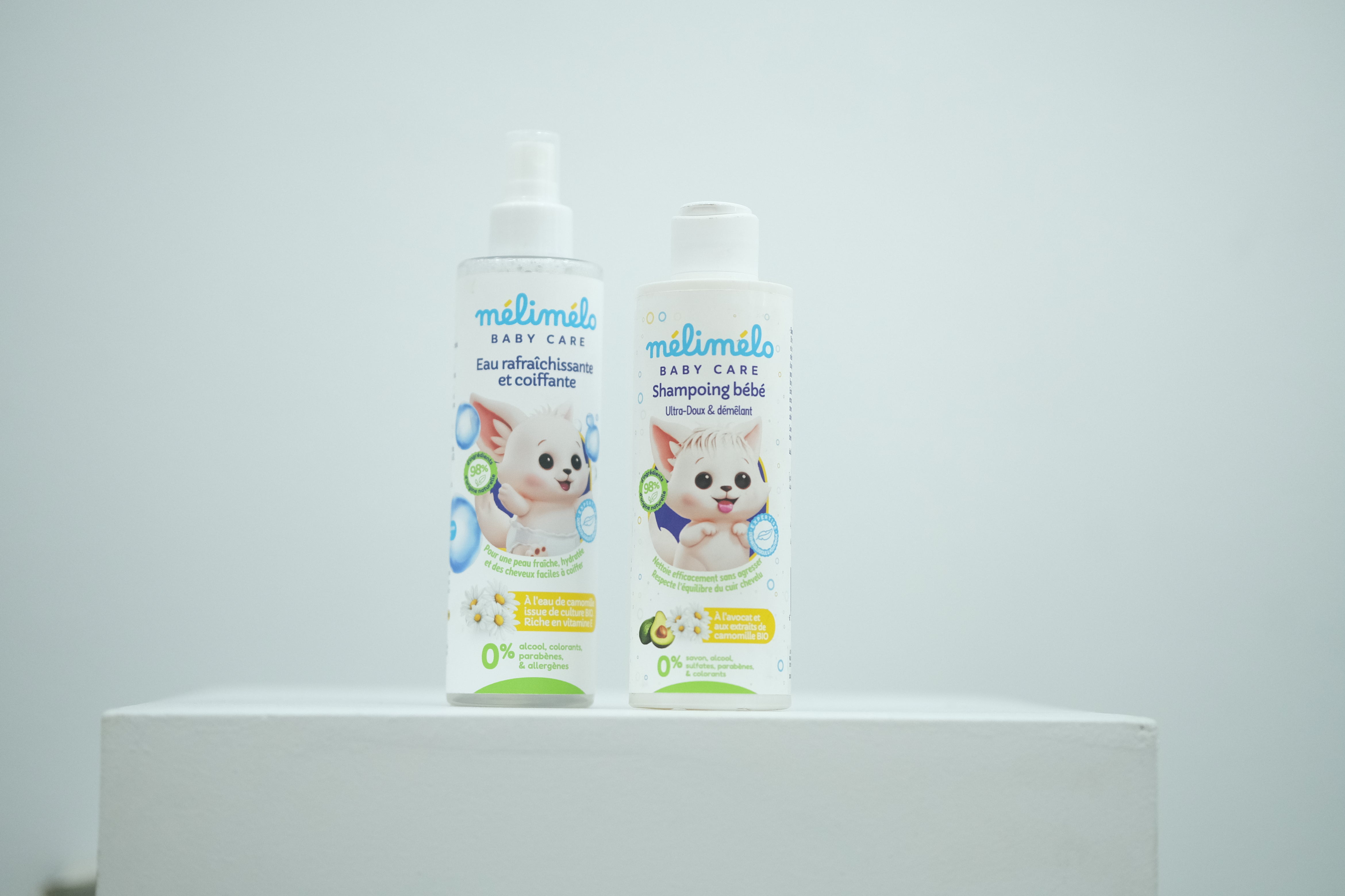 Routine Cheveux (Eau Rafraîchissante, Shampoing Ultra Doux)