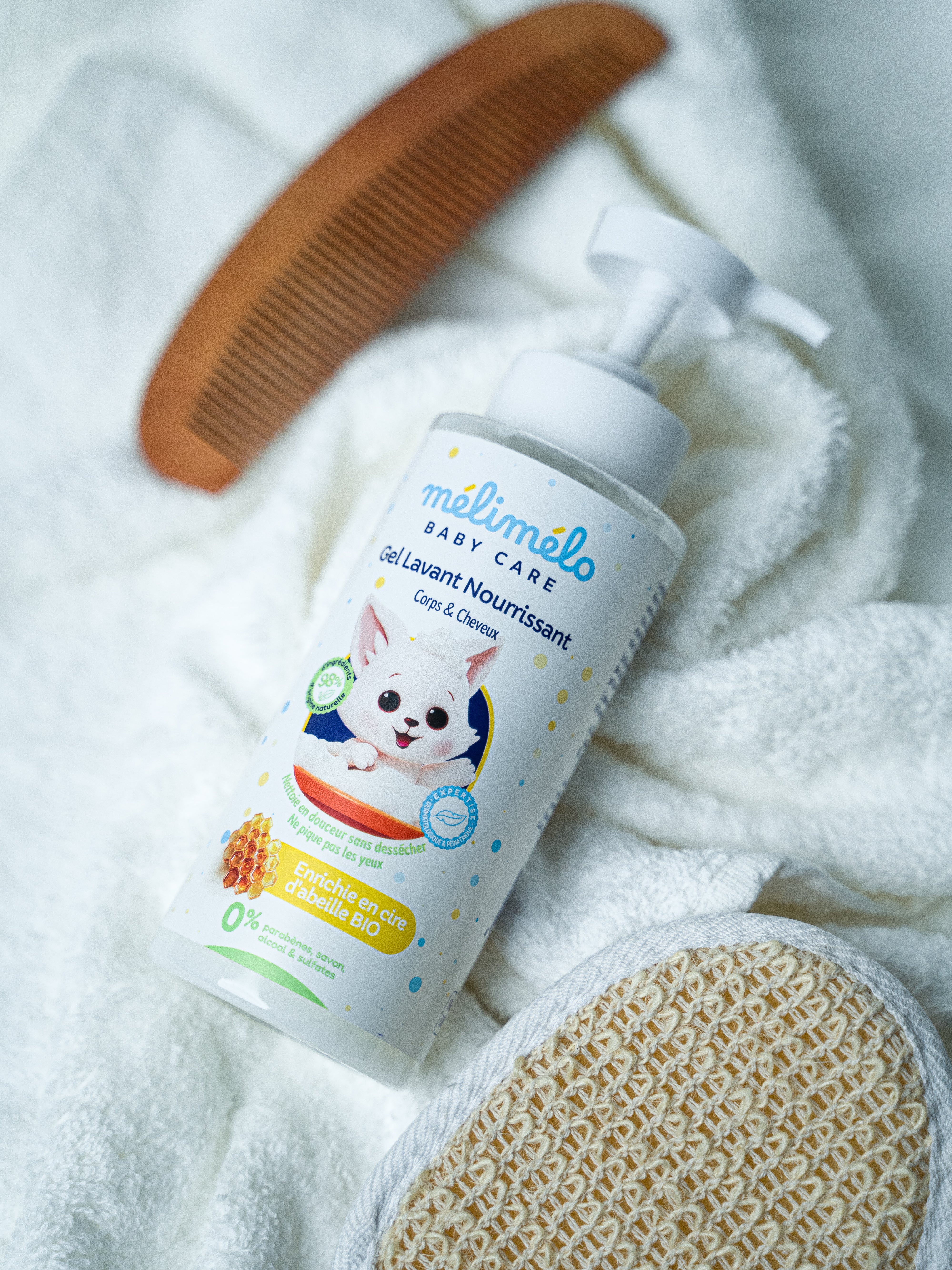 Gel lavant Nourrissant corps et cheveux